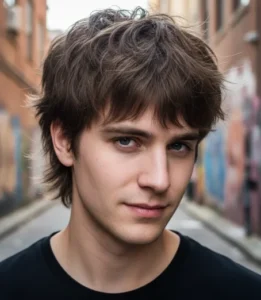 Short Wolf Cut with Choppy Layers