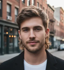 Classic Wolf Cut Mullet