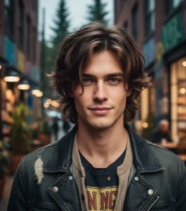 Messy Shaggy Wolf Cut