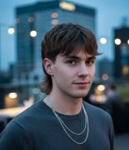 Modern Wolf Cut Mullet