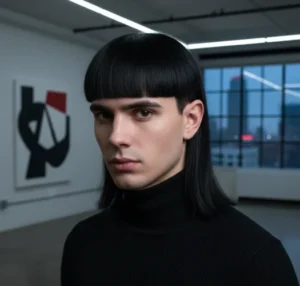 Straight Wolf Cut with Precision Layers