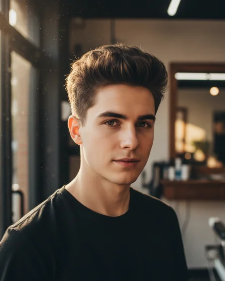 short taper wolf cut 