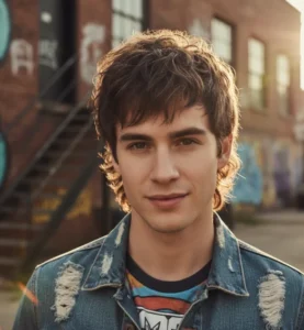 Short Wolf Cut Mullet