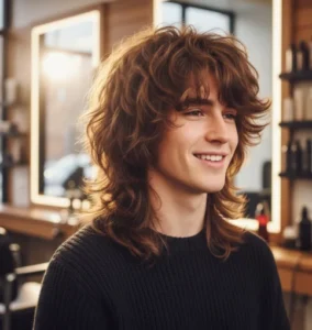 Layered Wolf Cut for Thick Hair